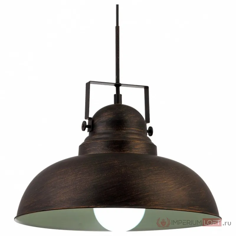 Подвесной светильник Arte Lamp Martin A5213SP-1BR Цвет арматуры коричневый Цвет плафонов коричневый от ImperiumLoft
