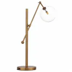 Настольная лампа декоративная ST-Luce Sandro SL1205.304.01 Цвет плафонов прозрачный Цвет арматуры латунь от ImperiumLoft
