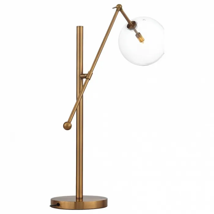 Настольная лампа декоративная ST-Luce Sandro SL1205.304.01 Цвет плафонов прозрачный Цвет арматуры латунь от ImperiumLoft