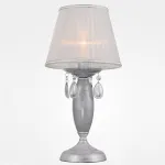 Настольная лампа декоративная Rivoli Argento T1 SL Б0038408 Цвет арматуры серебро Цвет плафонов белый