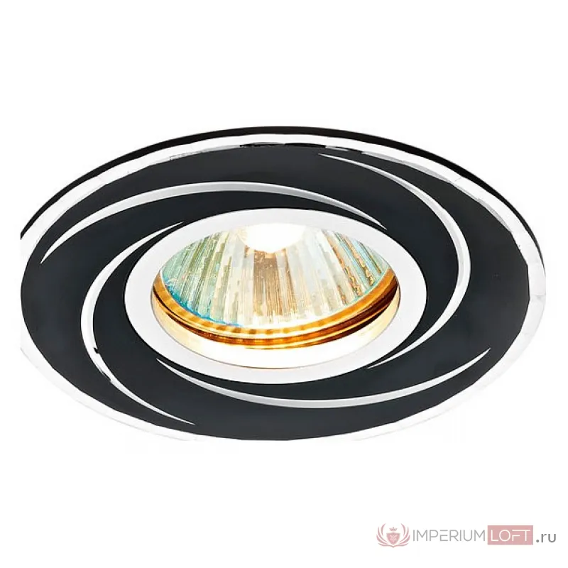Встраиваемый светильник Ambrella Classic A506 A506 BK Цвет арматуры черный Цвет плафонов прозрачный от ImperiumLoft