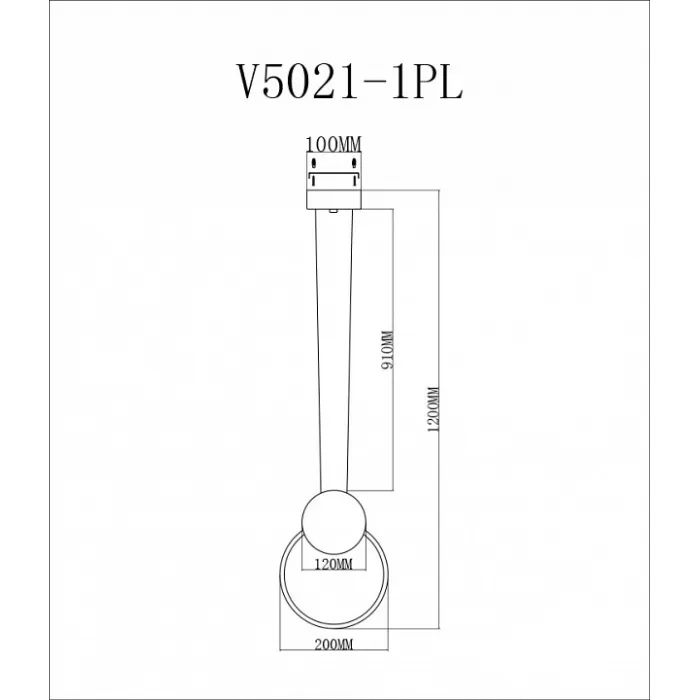 Подвесной светильник Moderli Store V5021-1PL от ImperiumLoft