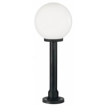 Наземный низкий светильник Ideal Lux Classic Globe CLASSIC GLOBE PT1 SMALL OPALE Цвет арматуры черный Цвет плафонов прозрачный