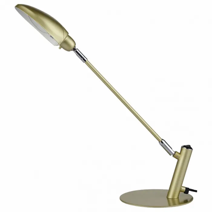 Настольная лампа офисная Lussole Roma LST-4374-01 Цвет арматуры серый Цвет плафонов серый от ImperiumLoft