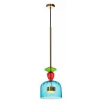 Подвесной светильник Loft it Candy 2008-C Цвет арматуры медь Цвет плафонов голубой от ImperiumLoft