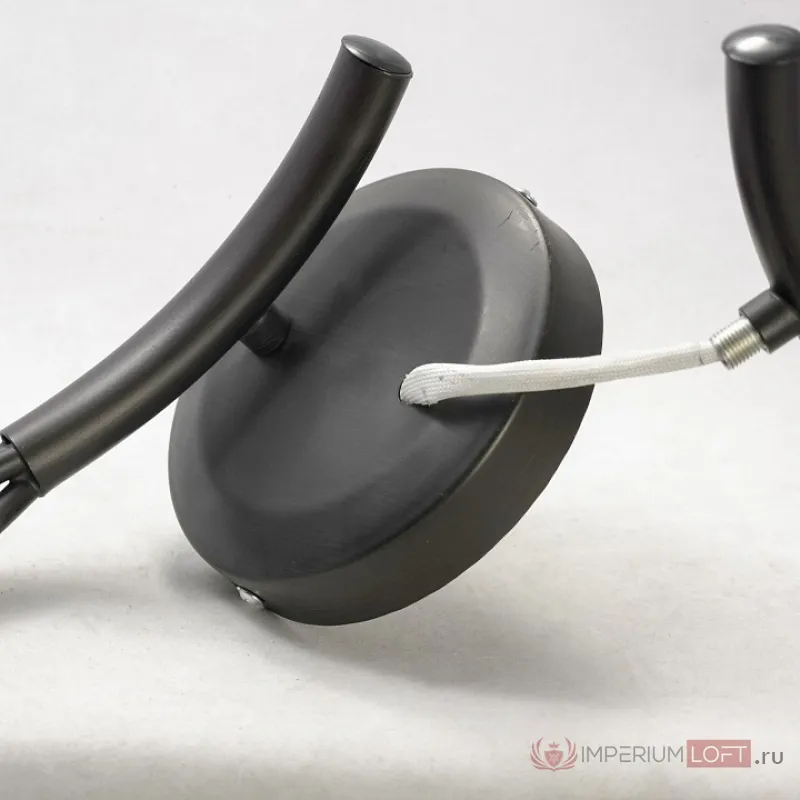 Потолочная люстра Lussole Bagheria LSF-6213-06 Цвет арматуры коричневый Цвет плафонов оранжевый от ImperiumLoft