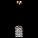 Подвесной светильник Lightstar Cristallo 795312 Цвет арматуры золото Цвет плафонов прозрачный от ImperiumLoft