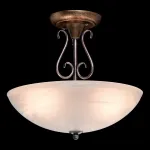 Светильник на штанге MW-Light Аида 12 323012603 Цвет арматуры золото Цвет плафонов белый от ImperiumLoft