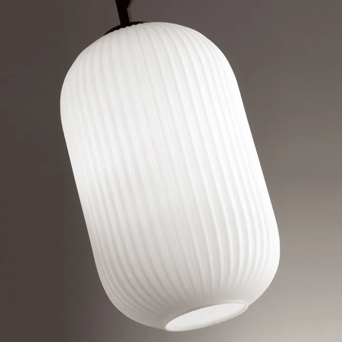 Подвесной светильник Odeon Light Roofi 4751/1 Цвет плафонов белый Цвет арматуры черный от ImperiumLoft