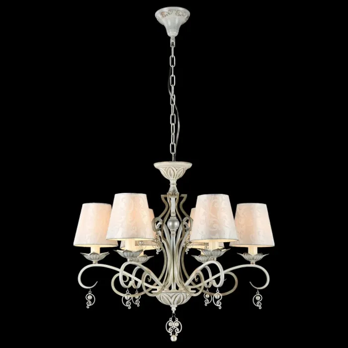 Подвесная люстра Maytoni Monile ARM004-06-W Цвет арматуры золото Цвет плафонов белый от ImperiumLoft