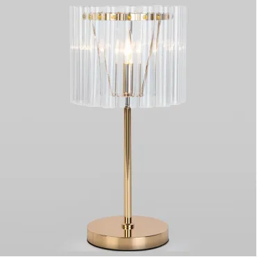 Настольная лампа декоративная Bogate's Flamel 01116/1 золото от ImperiumLoft