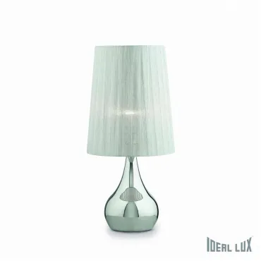 Настольная лампа декоративная Ideal Lux ETERNITY ETERNITY TL1 BIG Цвет арматуры серый Цвет плафонов серый