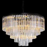 Подвесной светильник DeLight Collection Odeon KR0387P-10A black/clear от ImperiumLoft