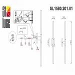 Бра ST-Luce Ralio SL1580.201.01 Цвет арматуры Желтый Цвет плафонов Желтый от ImperiumLoft