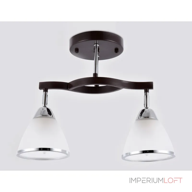 Спот Ambrella Traditional 3 TR3111 Цвет плафонов белый Цвет арматуры коричневый