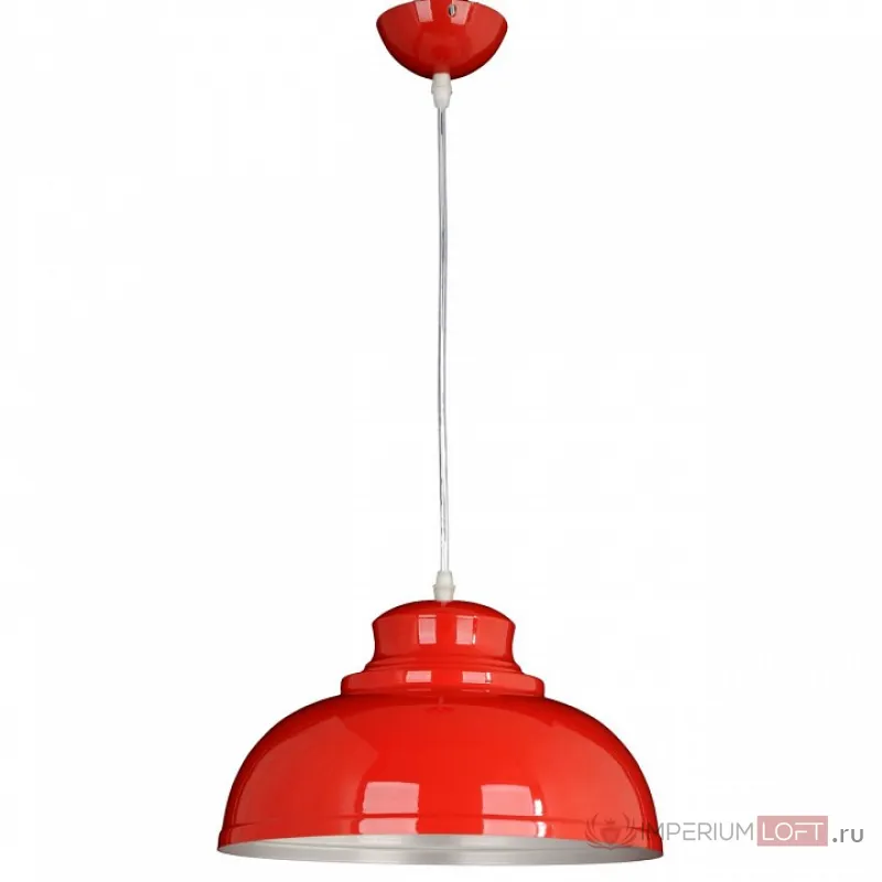 Подвесной светильник Imex PNL.002 PNL.002.300.10 Цвет арматуры красный Цвет плафонов красный от ImperiumLoft
