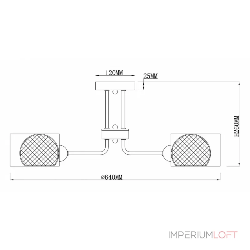 Потолочная люстра Rivoli Mod S3 CR Б0037687 Потолочная люстра Rivoli Mod S3 CR Б0037687