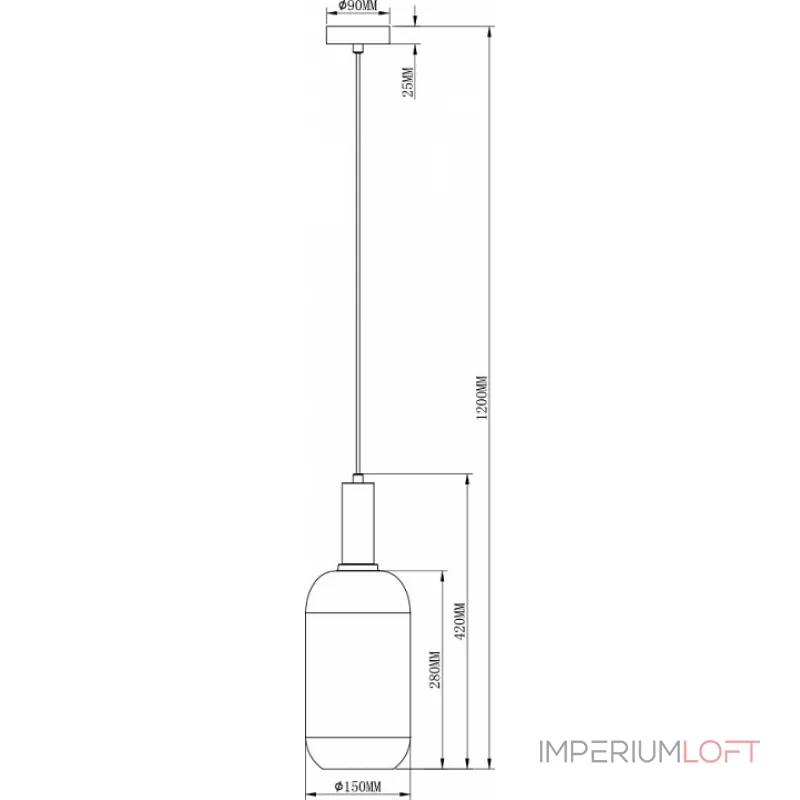 Подвесной светильник Moderli Martin V2890-1P от ImperiumLoft Подвесной светильник Moderli Martin V2890-1P от ImperiumLoft