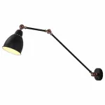 Бра Arte Lamp 2055 A2055AP-1BK Цвет арматуры черный Цвет плафонов черный