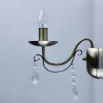 Бра DeMarkt City Аврора 17 371025601 Цвет плафонов прозрачный Цвет арматуры бронза от ImperiumLoft