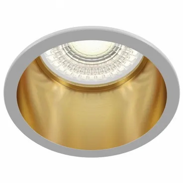 Встраиваемый светильник Maytoni Reif DL049-01WG Цвет арматуры золото от ImperiumLoft
