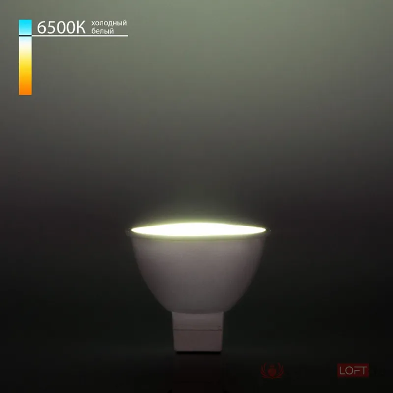 Лампа светодиодная Elektrostandard BLG5303 GU5.3 5Вт 6500K a049675 Цвет арматуры никель Цвет плафонов никель от ImperiumLoft