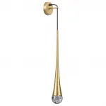 Бра Odeon Light Gota 4278/1W Цвет плафонов прозрачный Цвет арматуры золото от ImperiumLoft