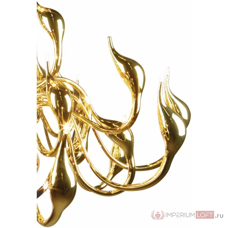 Подвесная люстра Lightstar Cigno Collo 751242 Цвет арматуры золото от ImperiumLoft