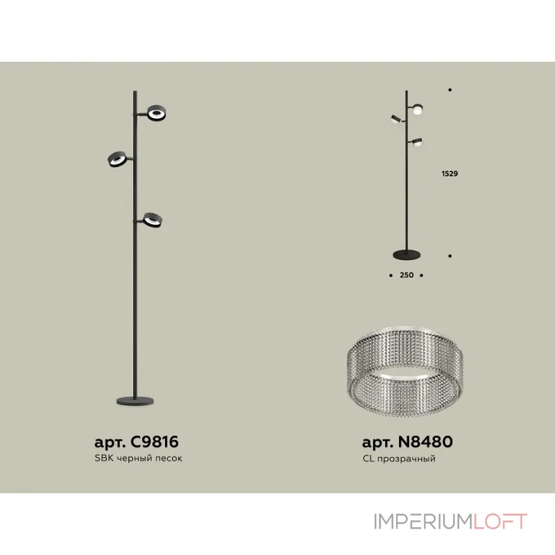 Торшер Ambrella XB XB9816250 от ImperiumLoft Торшер Ambrella XB XB9816250 от ImperiumLoft
