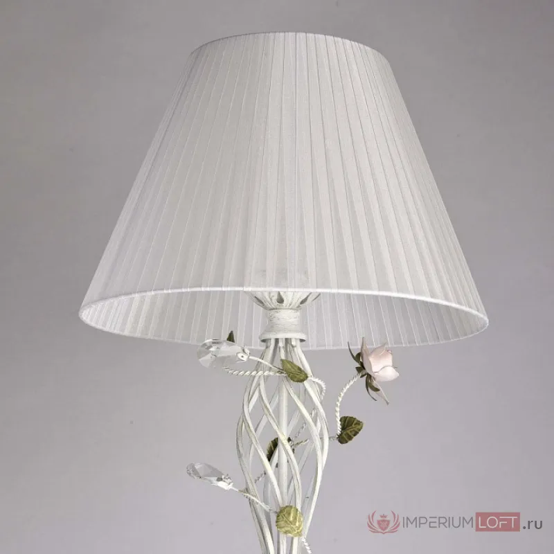 Торшер MW-Light Букет 9 421044901 Цвет арматуры Зеленый Цвет плафонов белый от ImperiumLoft