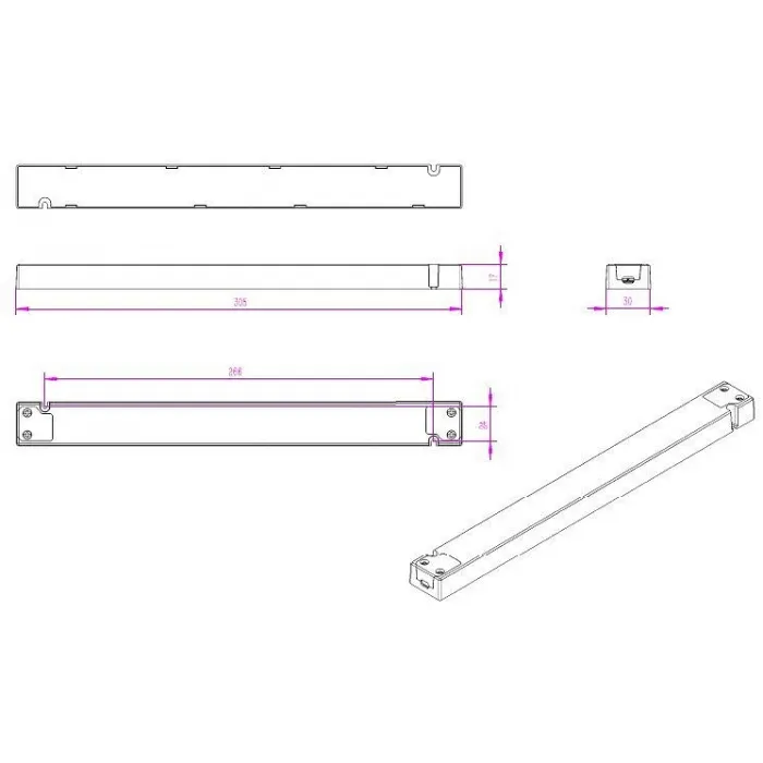 Блок питания Deko-Light 862093 Цвет арматуры белый от ImperiumLoft