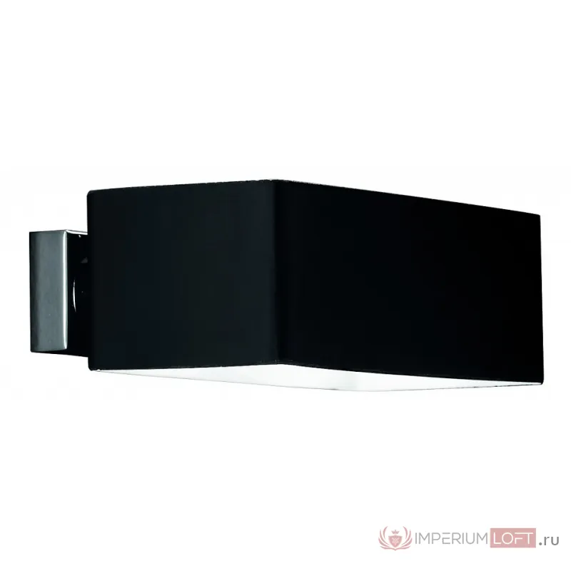 Накладной светильник Ideal Lux Box BOX AP2 NERO Цвет арматуры черный Цвет плафонов черный от ImperiumLoft