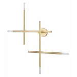 Накладной светильник Vele Luce Corda VL5534W24 Цвет арматуры латунь Цвет плафонов белый от ImperiumLoft