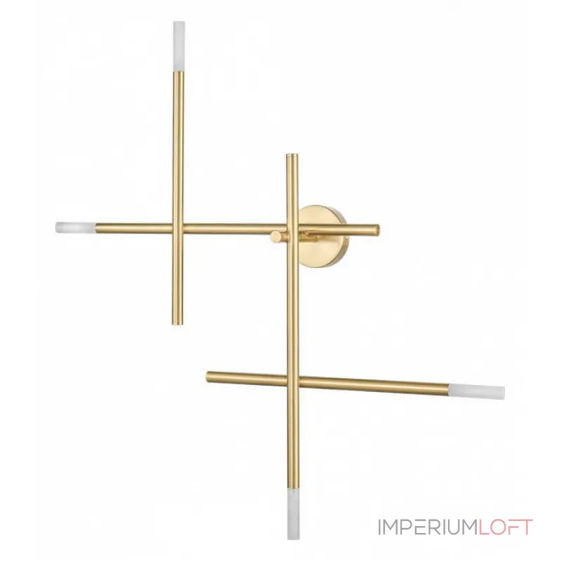 Накладной светильник Vele Luce Corda VL5534W24 Цвет арматуры латунь Цвет плафонов белый от ImperiumLoft Накладной светильник Vele Luce Corda VL5534W24 Цвет арматуры латунь Цвет плафонов белый от ImperiumLoft