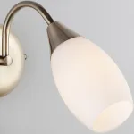 Бра Eurosvet Ginevra 30280/1 античная бронза Цвет плафонов белый Цвет арматуры бронза