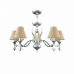 Подвесная люстра Lamp4You Eclectic 16 M3-05-CR-LMP-O-23 Цвет арматуры хром Цвет плафонов желтый от ImperiumLoft