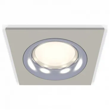 Встраиваемый светильник Ambrella Xc633 XC7633003 Цвет арматуры серебро от ImperiumLoft