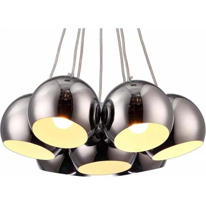 Подвесная люстра Arte Lamp Rondo A8072SP-7CC Цвет арматуры хром Цвет плафонов хром от ImperiumLoft