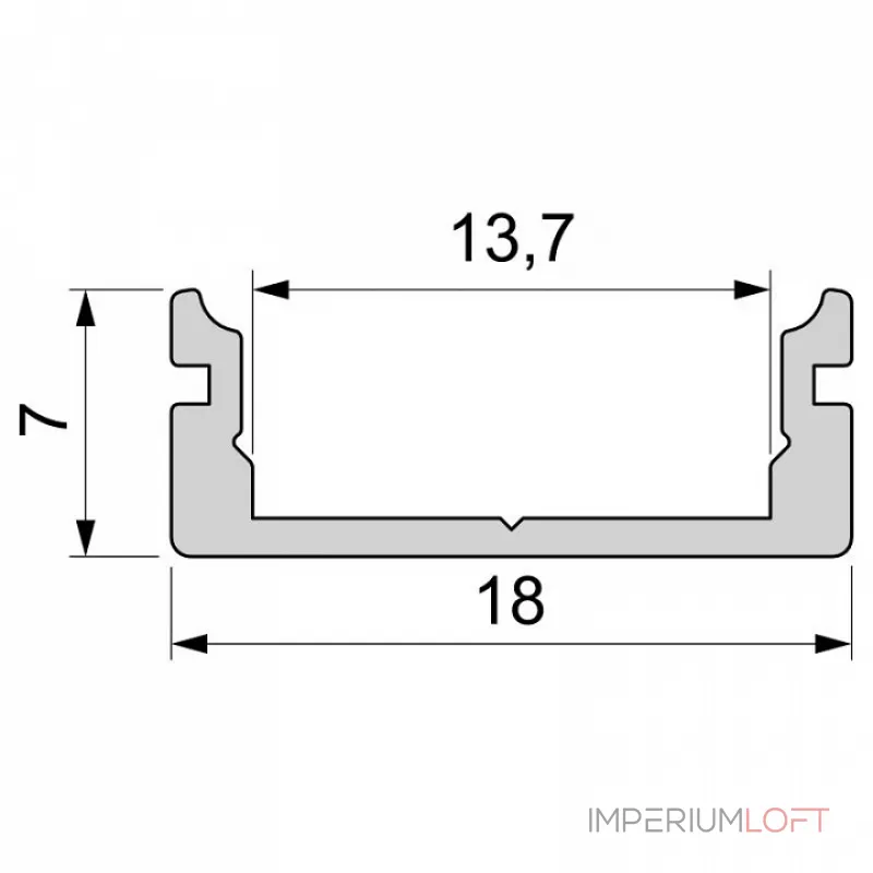 Профиль накладной  Deko-Light AU-01-12 970045 Цвет арматуры белый от ImperiumLoft Профиль накладной  Deko-Light AU-01-12 970045 Цвет арматуры белый от ImperiumLoft
