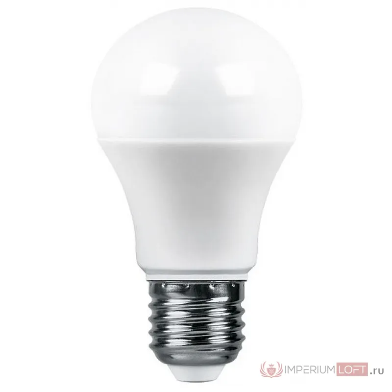 Лампа светодиодная Feron LB-1013 E27 13Вт 4000K 38033 Цвет арматуры никель Цвет плафонов белый от ImperiumLoft