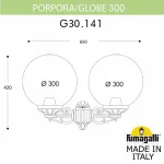Светильник на штанге Fumagalli Globe 300 G30.141.000.AXE27