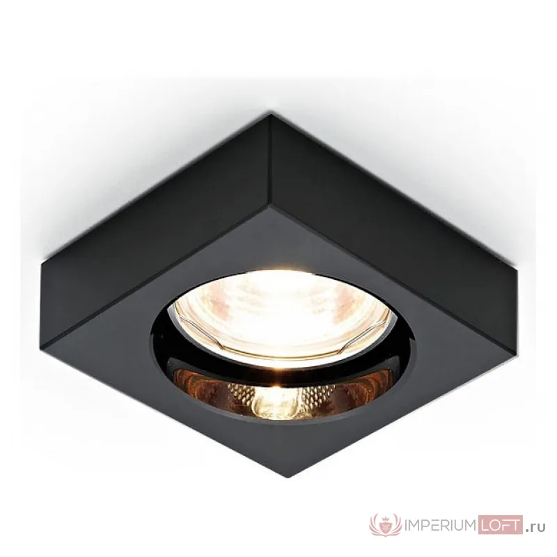 Встраиваемый светильник Ambrella Dising D9171 D9171 BK Цвет арматуры хром Цвет плафонов черный от ImperiumLoft