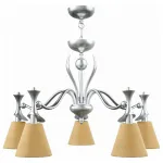 Подвесная люстра Lamp4You Eclectic 16 M3-05-CR-LMP-O-23 Цвет арматуры хром Цвет плафонов желтый от ImperiumLoft
