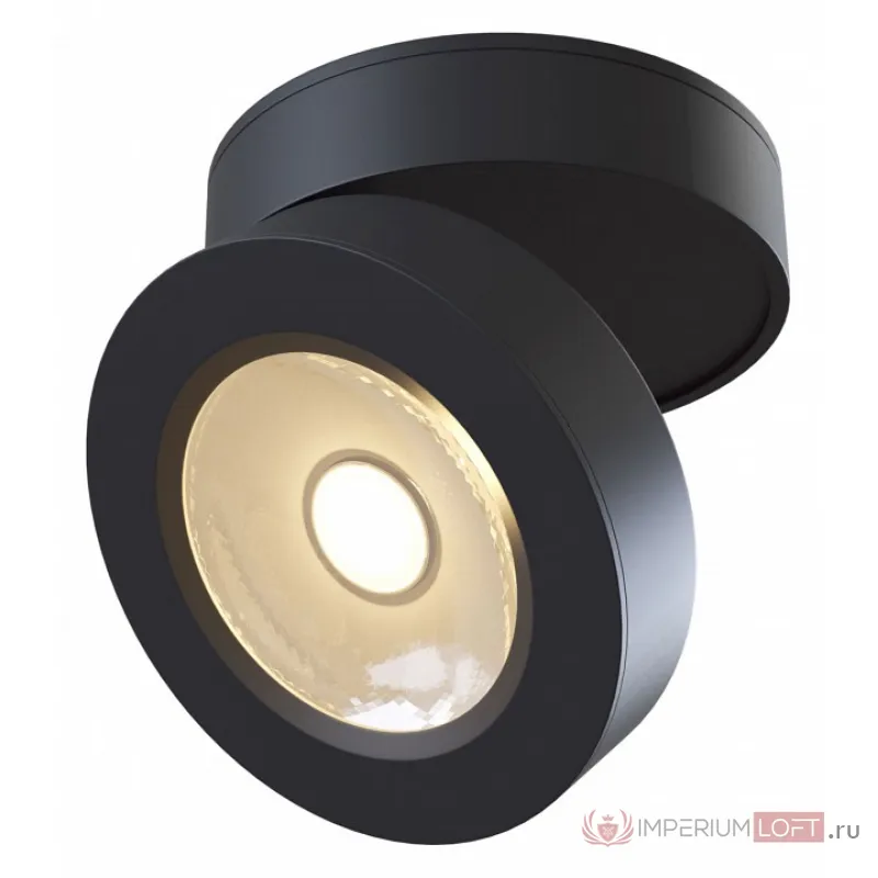 Накладной светильник Maytoni Alivar C022CL-L7B Цвет арматуры черный Цвет плафонов черный от ImperiumLoft