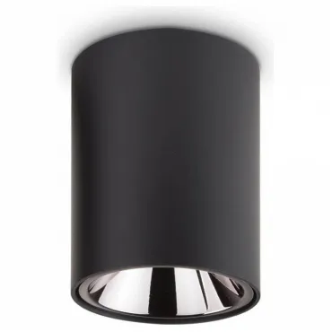 Накладной светильник Ideal Lux Nitro NITRO 15W ROUND NERO Цвет плафонов черный