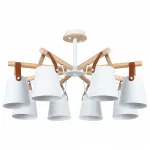 Люстра на штанге Arte Lamp Thomas A7032PL-8WH