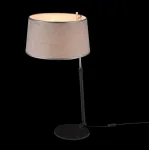 Настольная лампа декоративная Maytoni Bergamo MOD613TL-01B Цвет арматуры хром Цвет плафонов серый от ImperiumLoft