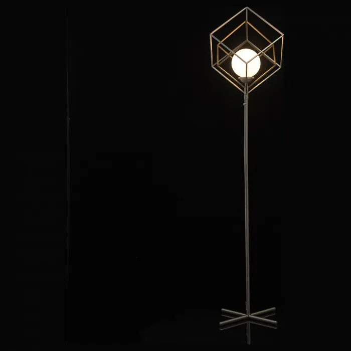 Торшер MW-Light Призма 1 726040501 Цвет арматуры никель Цвет плафонов бронза от ImperiumLoft