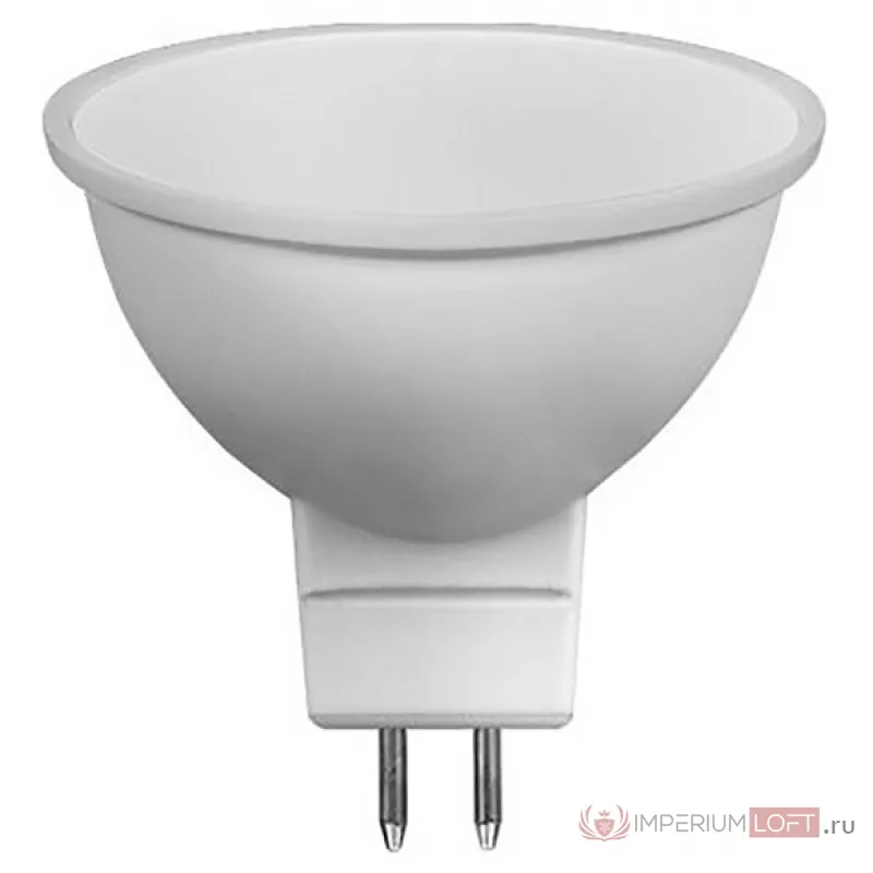Лампа светодиодная Feron LB-1606 GU5.3 6Вт 2700K 38083 Цвет арматуры белый Цвет плафонов белый от ImperiumLoft