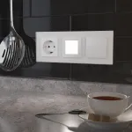 Заглушка для поста с подсветкой, без рамки Werkel белый W1154301 Цвет плафонов белый от ImperiumLoft